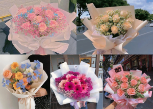 hoa sáp quà tặng
